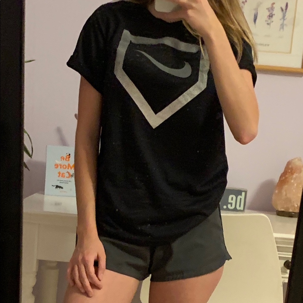 black dry fit shirt